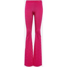 Versace Trousers Versace 'La Greca' Trousers Pink IT