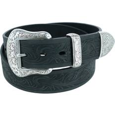 Ariat Men's Tooled Western Belt Black