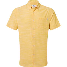 Men - Yellow Shirts Tog24 Dwaine Mens Short Sleeve Shirt - Bright Yellow