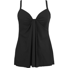 Tinta unita Tankini Miraclesuit Haut de Tankini Armature Noir - Black