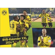 Heye Großer Wandkalender 2024 mit Fotokalender mit Allen Stars 68 x 49 cm