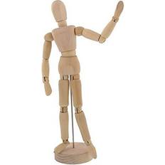 Manikins Us art supply 8" female manikin wooden art mannequin figure