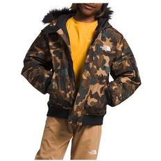 Children's Clothing The North Face Boys' Gotham Utility Brown Camo Texture Print