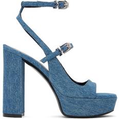 Givenchy Heeled Sandals Givenchy Blue Voyou Heeled Sandals 420 Blue IT