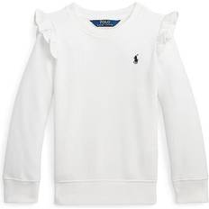 Sweatshirts Polo Ralph Lauren Ruffled Fleece Sweatshirt Deckwash White