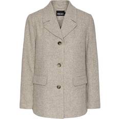 Pieces Judo Rock Blazer - Light Gray Melange