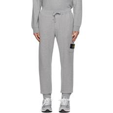 Stone Island Trousers & Shorts on sale Stone Island Cargo Fleece Sweatpants - Dust Melange