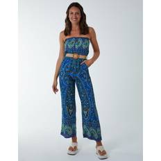 Blue Jumpsuits & Overalls Blue Vanilla Bandeau Jumpsuit