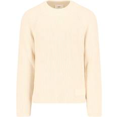 AMI Alexandre Mattiussi Crew Neck Sweater - Neutrals