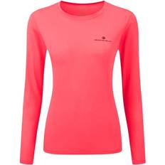 Ronhill Mujer Tops Ronhill Camiseta Core manga larga rosa - Pink/Black