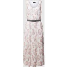 Armani Exchange Dam Klänningar Armani Exchange Plisse klassisk passform klänning Opt. White Secret Garden