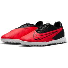 Unisex Soccer Shoes Nike Men's Phantom GX Academy Turf Soccer Shoes in Red, DD9477-600 Red