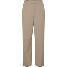 Y.A.S Dam Byxor & Shorts Y.A.S Likka HW Wide Pants Nomad