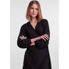 Black - Wrap Dresses Pieces Pcnessa Wrap Dress