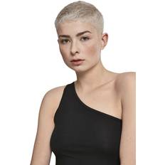 Urban Classics Top - Ladies Asymmetric - Sort