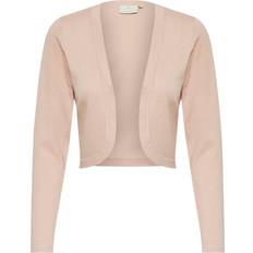 Pink Trøjer Kaffe Astrid Bolero Strik 500020 Peach Whip