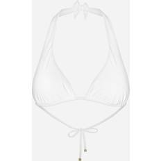 Dolce & Gabbana Damen Bikinioberteile Dolce & Gabbana Beachwear Triangel-Bikinitop WEISS female