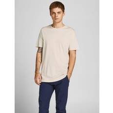 Tessuto Biologico Magliette Jack & Jones Jjeorganic Basic Tee Ss O-neck Noos T-shirt Grigio