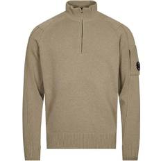 C.P. Company Knitted Sweaters Jumpers C.P. Company Quarter Zip Knit Silver Sage