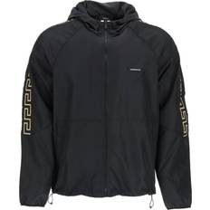 Versace Outerwear Versace Greca technical jacket black