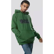 Fjällräven Herre Logo Hoodie GREEN PALM GREEN/678 XL