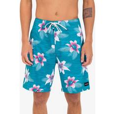 Surf swimwear Hurley Phantom-Eco Weekender Boardshorts Tornado Teal Men's Swimwear Blue