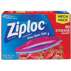 Plastic Bags & Foil Ziploc - Ziplock Bag 80pcs 0.25gal
