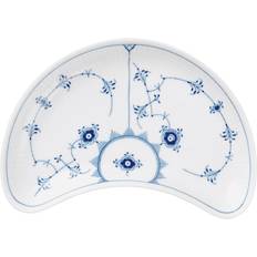 Royal Copenhagen Kakfat Royal Copenhagen Blue Fl Pl Dish Half Moon Shaped 22 cm Kakfat