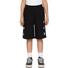 Or Pantalons Kid's Star Printed Shorts - Black