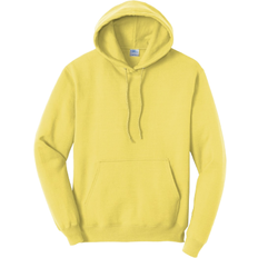 Yellow Sweaters Port & Company Core Fleece Pullover Hooded Sweatshirt - Yellow