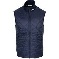 J. Lindeberg Quilt Hybrid Herre Vest Navy