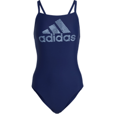 Adidas Big Logo Swimsuit - Victory Blue/Blue Dawn