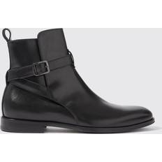 Scarosso Lara Leather Jodhpur Støvler - Sort