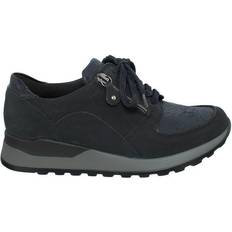 Waldläufer hiroko-soft, trainers, nubuck/patent/stretch, notte dark width