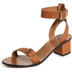 ATP Atelier Leather Ankle Strap Heels