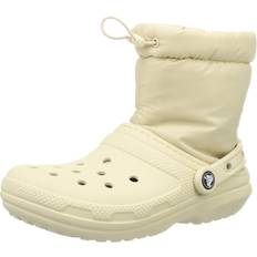 Crocs Bianco Stivali Crocs Classic Lined Neo Puff Boot - Beige