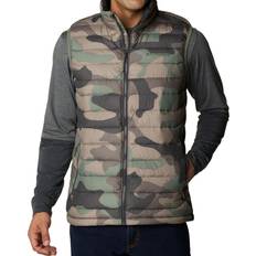 Camouflage - Men Vests Columbia Men's Powder Lite Vest, Cypress Mod Camo Print