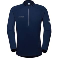 Rød Svedundertøj Mammut Aenergy Half Zip Longsleeve Funktionsshirt - Blå