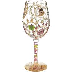 Lolita “Queen For a Day” Hand-painted Artisan Wine Glass