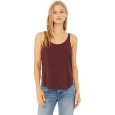 Bella+Canvas Â Flowy Side Slit Women's Tank in Maroon MichaelsÂ Maroon