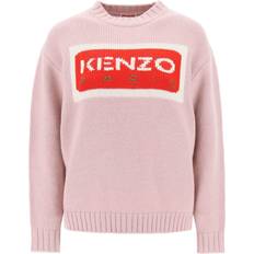 Kenzo Women Jumpers Kenzo Intarsia Jumper Pink