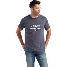 Men - Titanium T-shirts Ariat Mens Western Lockup T-Shirt