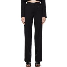 Cashmere Trousers Jacquemus Le Pantalon Ficelle black