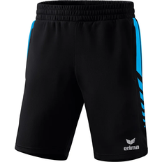 3XL Shorts Erima Six Wings Worker Shorts - Black/Curacao