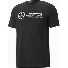 Oberteile Puma Mercedes AMG Petronas F1 Essential Logo Regular Fit T-Shirt - Black