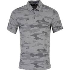 Travismathew Beachside Stealth Golf Polo Shirt - Heather Grey