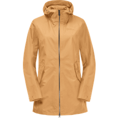 Femme - Jaune Vêtements de pluie Jack Wolfskin Dakar Parka - Jaune