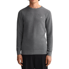 Gant pique Gant Piqué Crewneck Sweatshirt - Grijs