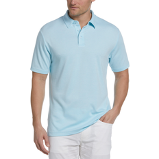 Tencel Polo Shirts Cubavera Pique Polo - Crystal Blue