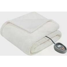 Weight Blankets Beautyrest Microlight to Berber Weight Blanket Beige (254x228.6)